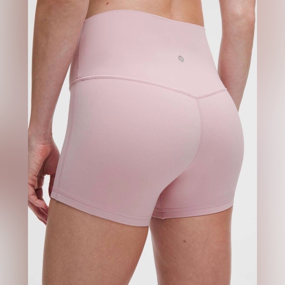 NWT Lululemon Align High-Rise Short 4"- Pink Haze/ Size 10